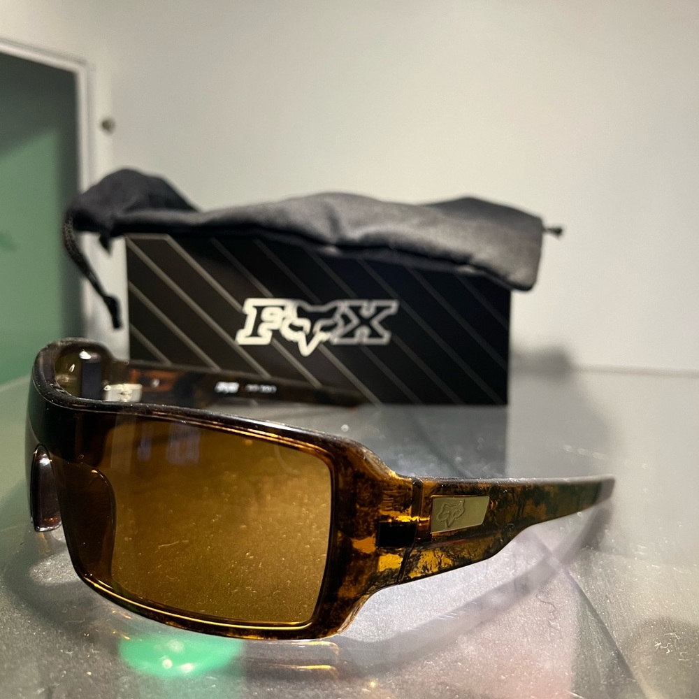 Fox By Oakley 30-107 The Duncan  Tortoise Bronze Sunglasses Rare “Dead Stock”